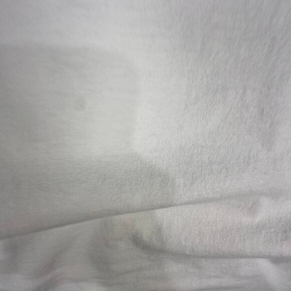 VTG 00s There’s A Place For All Fish Next To Fries&Tartar Sauce White Tshirt XL - Picture 6 of 8